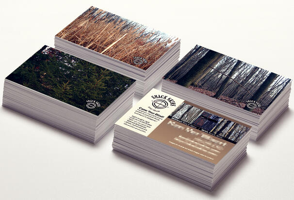 Shack Skins Business Cards
